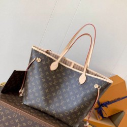 Qualità Specchio Replica Borsa LV Neverfull MM M46975 Riproduzione Fedele Borsa LV Neverfull MM M46975 imitazioni