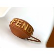 Mini borsa Fendi Fendigraphy marrone
