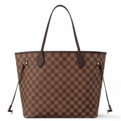 Riproduzione Fedele Qualità superiore replica Louis Vuitton Neverfull MM Damier Ebene Canvas N40599 imitazioni