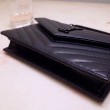 Portafoglio a catena Envelope YSL Saint Laurent WOC Tutto nero
