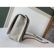 Qualità da grande replica Portafoglio a catena Niki YSL Saint Laurent WOC Bianco Crinkled