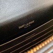 Portafoglio a catena Sunset YSL Saint Laurent WOC Nero