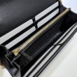 Portafoglio con catena continentale Gucci Blondie 725215 nero