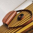 Prada Arque Shoulder Bag con Flap Brown