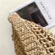Prada Small Tote Bag Raffia Intrecciata Beige