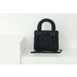 Replica Dior Mini Borsa Lady Dior Cannage Nero