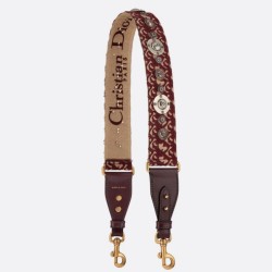 falso Dior Tracolla Obliquo Bordeaux