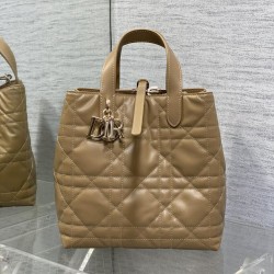Qualità Specchio Replica Qualità superiore replica tote verticale Dior piccola/media Dior Toujours marrone Riproduzione Fedele Qualità superiore replica tote verticale Dior piccola/media Dior Toujours marrone imitazioni