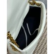 YSL Saint Laurent Jamie 4.3 Borsa Replica 1:1 piccola Pelle di agnello bianca