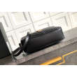 YSL saint Laurent Lou camera bag nera in vitello trapuntato YSL saint Laurent Lou camera bag nera in vitello trapuntato