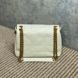 Qualità Specchio Replica YSL Saint Laurent Jamie 4.3 Borsa 1:1 piccola Pelle di agnello bianca Riproduzione Fedele YSL Saint Laurent Jamie 4.3 Borsa Replica 1:1 piccola Pelle di agnello bianca imitazioni