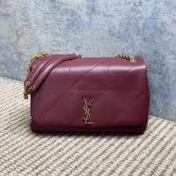 Riproduzione Fedele YSL Saint Laurent Jamie 4.3 Borsa piccola Pelle di agnello rossa imitazioni
