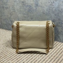 Qualità Specchio Replica YSL Saint Laurent Jamie 4.3 Borsa piccola Pelle di agnello grigia Riproduzione Fedele YSL Saint Laurent Jamie 4.3 Borsa piccola Pelle di agnello grigia imitazioni