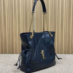 Qualità Specchio Replica Borsa shopping YSL Saint Laurent Jamie 4.3 Pochon grande Nera Riproduzione Fedele Borsa shopping YSL Saint Laurent Jamie 4.3 Pochon grande Nera imitazioni
