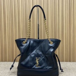 Riproduzione Fedele Borsa shopping YSL Saint Laurent Jamie 4.3 Pochon grande Nera imitazioni