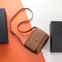 Qualità Specchio Replica Imitazioni borse griffate Niki Besace YSL Saint Laurent marrone Riproduzione Fedele Imitazioni borse griffate Niki Besace YSL Saint Laurent marrone imitazioni