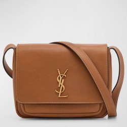 Riproduzione Fedele Imitazioni borse griffate Niki Besace YSL Saint Laurent marrone imitazioni