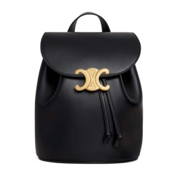 Zaino Celine Celine Bonnie Pelle di vitello liscia Nero