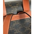 Zaino Celine Celine Bonnie Triomphe Canvas Coffee