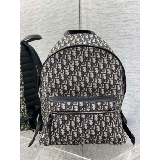 Zaino Dior Rider Dior Oblique Jacquard Beige/Nero
