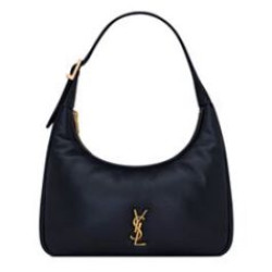 Borsa a hobo YSL Saint Laurent Calypso Mini Replica scollatura profonda nera