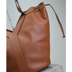 Borsa a hobo YSL Saint Laurent Y Grande Replica 833160 Caffè