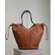 Borsa a hobo YSL Saint Laurent Y Grande Replica 833160 Caffè