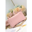 Borsa a secchiello Dior Signature piccola/media rosa