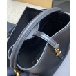 Borse Imitazioni a secchiello YSL Saint Laurent Le 37 Mini Shiny 765870 Nero