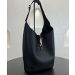 Borsa a secchiello YSL Saint Laurent Le 5 A 7 replica 793088 Nero