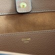 Bora Pari all'originale replica a tracolla Celine Cabas Anais Triomphe piccola marrone grana