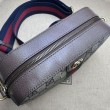 Borsa a tracolla Gucci Ophidia piccola da uomo 752591 marrone Imitazioni