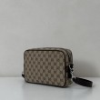 Borse Imitazioni a tracolla Gucci piccola in tela GG Replica Gucci da uomo 834802 marrone