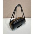 Borsa a tracolla Prada Swing Smooth Replica 1BC249 Nero Borsa a tracolla Prada Swing Smooth Replica 1BC249 Nero