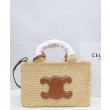 Borse Replica Celine Cabas Thais Piccola replica Celine 116302 Caffè