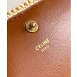 Replica Perfetta Celine Multipochette Rafia replica Celine 10M432 Caffè