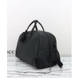 Borsa da viaggio Gucci GG Emblem grande Replica Gucci 821158 Nero Imitazione