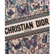 Imitazioni borse griffate Dior Book Tote grande Dior M1286 Albicocca ricamata con il motivo Papillon Toile de Jouy blu di Pietro Ruffo