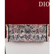 Imitazioni borse griffate Dior Book Tote grande Dior M1286 Albicocca ricamata con il motivo Papillon Toile de Jouy blu di Pietro Ruffo