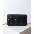 Borsa Dior Miss Caro Replica con Catena Nera Imitazione