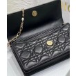 Borsa Dior My Dior con Maniglia 21 cm Nera