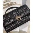 Borsa Dior My Dior con Maniglia 21 cm Nera