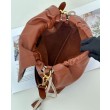 Borsa Fendi Mamma Baguette Media/Grande Replica Nappa Caffè Imitazione Outlet