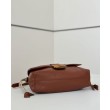 Borsa Fendi Mamma Baguette Media/Grande Replica Nappa Caffè Imitazione Outlet