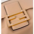 Borsa Fendi Mamma Baguette Piccola Replica Albicocca Imitazione