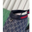 Borse Firmate Replica Gucci Giglio Grande Replica 853971 Blu