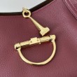 Borsa Gucci Softbit Media/Maxi con Manico a Mezzaluna 837466 Rossa