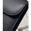 Borsa Hermès Constance Elan Long Clutch Etoupe Epsom Nera Imitazioni