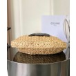 Borse Replica Hobo Classic Basket replica Celine 112772 Nero/Caffè Imitazione