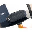 Borse Replica hobo morbida Dior Rider piccola da uomo replica Dior Dior Oblique Jacquard nera Imitazione